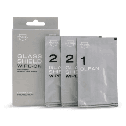 Nasiol Glasshield Wipe-On Nano Regenschutztücher für Windschutzscheiben , Scheibenversiegelung Auto , Anti Regen , Windschutzscheibe, Lotuseffekt Autoscheibe, Schmutzabweisend, Schneeabweisend Angebot bei HelloDeals
