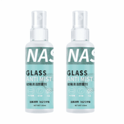 Motorradhelm Visiere Anti-Beschlag-Spray, Streifenfreies Brillen-Anti-Beschlag-Spray, Antibeschlagspray Für Autoscheiben Auto-Windschutzscheibe Spiegelglas, 100 ml (2er-Pack) Angebot bei HelloDeals