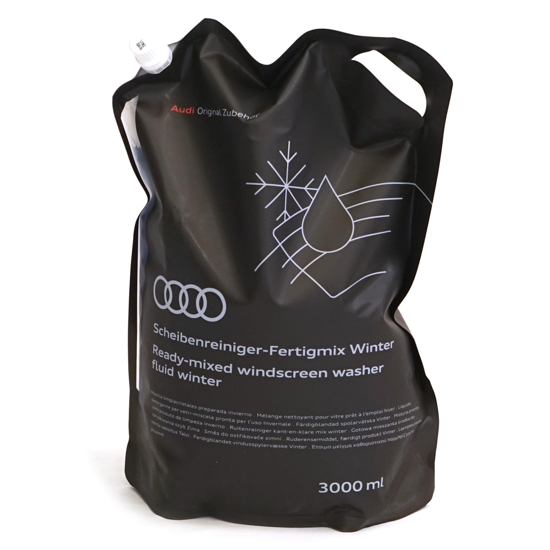 Audi 4M8096323B Scheibenreiniger Winter Fertig-Mix Wischwasser, 3 Liter, Frostschutz bis -21°C