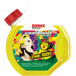 SONAX ScheibenReiniger gebrauchsfertig Lemon Rocks (3 Liter) entfernt Insekten-, Öl-, Silikon- und typische Straßenverschmutzungen | Art-Nr. 01604000 SONAX ScheibenReiniger gebrauchsfertig Lemon Rocks 3 l (1er Pack) Angebot bei HelloDeals
