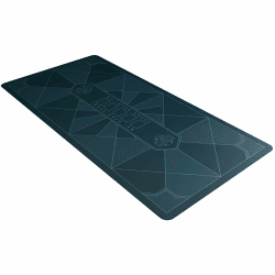 Bullets Playing Cards, Pokermatte, Paulie Design, rechteckig, Blau/Grau, 200 x 100cm Blau/Grau 200 x 100cm Angebot bei HelloDeals