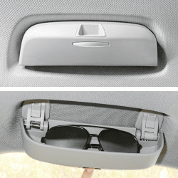 GAFAT Kompatibel mit Audi A3 A4 A5 A6 Q3 Q5 Q7 2013-2025 Sonnenbrillenhalter Brillenetui, Innenraum Aufbewahrungsbox Organizer für A3 8V 8Y A4 B8 B9 A6 C7 C8 Q3 8U F3 Q5 8R FY Q7 (Grey) Grau Angebot bei HelloDeals