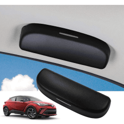 GAFAT Sonnenbrillenhalter Brillenetui für 2019-2025 Toyotα C-HR RAV4 Yaris Cross Corolla Cross Camry Rise Neu Daihatsu Rocky TAFT Tafuto 2020-2025, Kompatibel mit Toyota Zubehör (Schwarz) Angebot bei HelloDeals