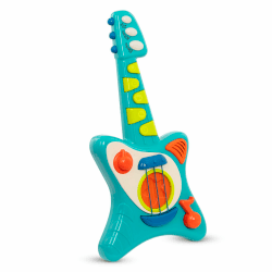 Battat Spielzeuggitarre für Kleinkinder, Kinder, Kinder - mit Liederbuch - Akustik, Elektro und Song-Modi - Lil' Rocker - 2+ Jahre E-Gitarre Angebot bei HelloDeals