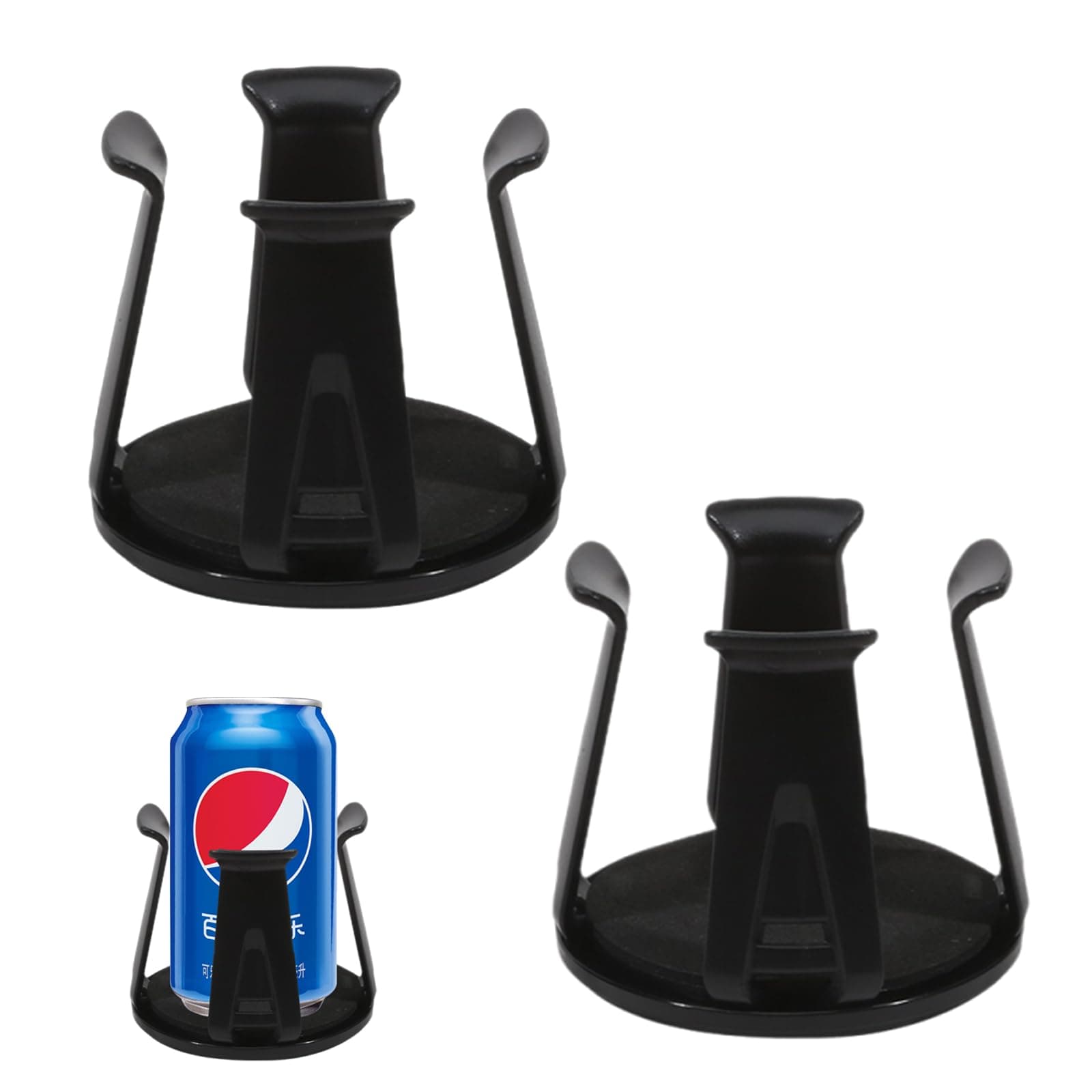 Dulynva 2 Stück Getränkehalter Auto, Becherhalter Auto Selbstklebende Dosenhalter für Kaffeebecher und Flaschen, für Autoinnenraum, Robust und Leicht zu Reinigen Angebot bei HelloDeals