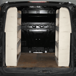 Vanify - Kompatibel mit Ford Connect L1 und L2 2014+ Fahrzeugeinrichtung Fahrzeugregale, doppelte Regale hinten Angebot bei HelloDeals