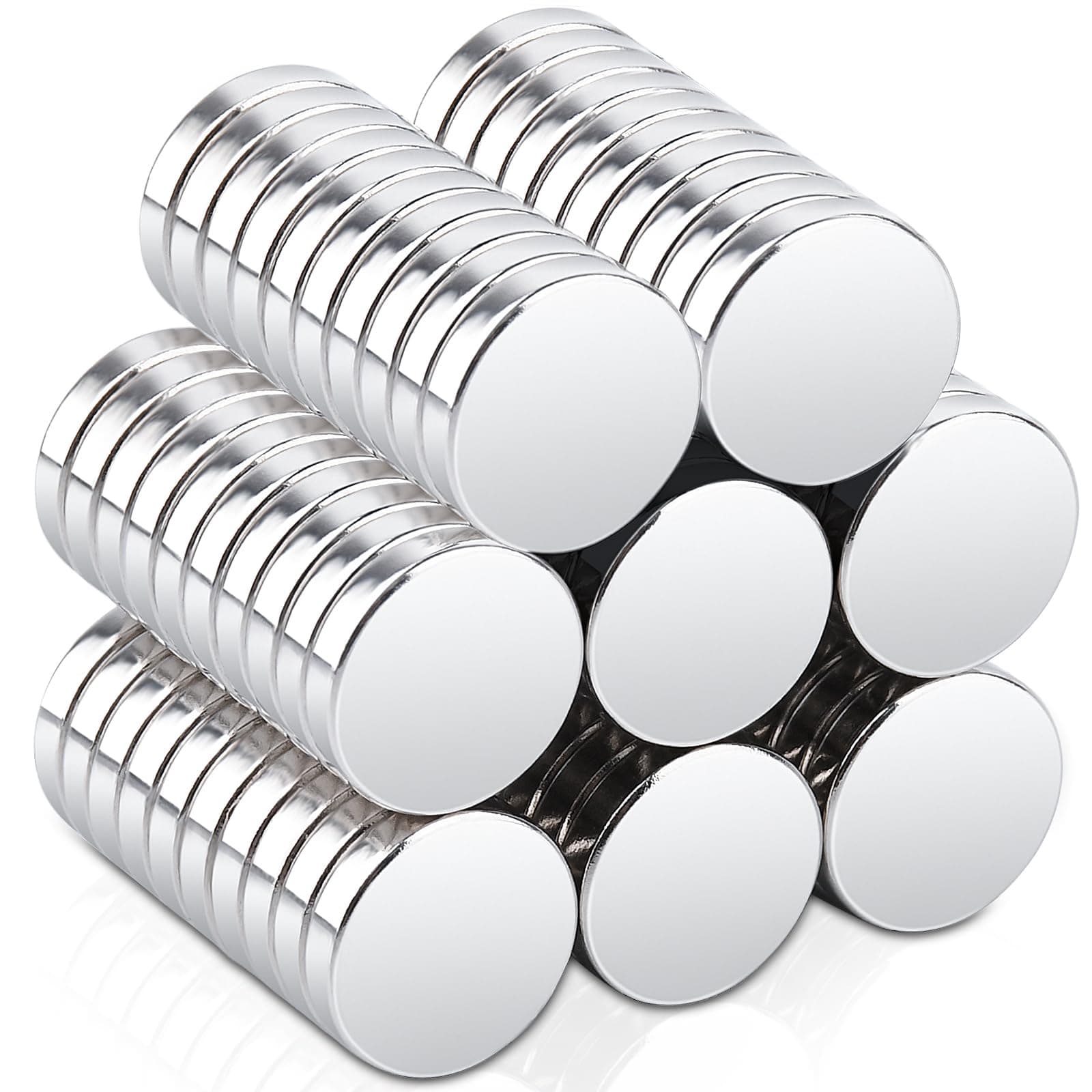 80 Stück Kleine Magnete Stark, 10x2mm Mini Magnete Rund Neodym Magnet Stark, Kleine Magneten Kühlschrank Magnet e für Magnettafel, Whiteboard, Basteln, Karte 10x2mm-80stk Angebot bei HelloDeals