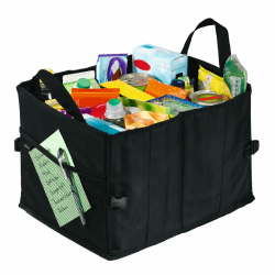 Hama Auto-Kofferraumtasche mit Klettbefestigung, faltbar, klein (37 x 29 x 25 cm) schwarz Angebot bei HelloDeals
