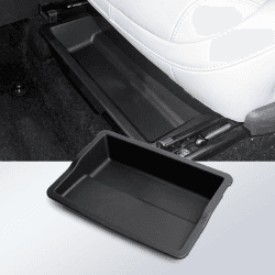 JULIK Unter Sitz Aufbewahrungsbox 2er Set für Xpeng G6 (2023-2025) - Versteckter Organizer unter Vordersitzen, TPE Wetterfest, schwarz Staufach unter den Vordersitzen Angebot bei HelloDeals