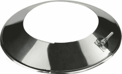 Edelstahl Wandrosette Blende Rosette Ø Innen 220mm für Kaminrohr Ofenrohr Doppelwandiges Rohr Rauchrohr Doppelwandig Isoliert Wandstärke 0,6mm (Innen 220mm, Abdeckrosette) 150/220mm Abdeckrosette Angebot bei HelloDeals