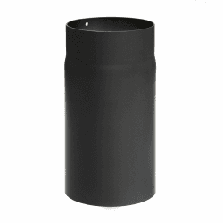 raik Rauchrohr Ofenrohr 150 mm Durchmesser 250 mm Länge Materialstärke 2 mm legierter Stahl Senotherm-Beschichtung eingebrannt schwarz Made in EU bis 600°C Angebot bei HelloDeals