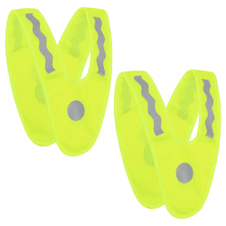 lzijun 2 STK Kinder Warnwesten, Sicherheitsweste, Leuchtweste Reflektorweste, Reflektierende Weste Warnkragen für Kinder, Fahrrad, Auto Kinderwarnweste Angebot bei HelloDeals