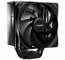 be quiet! Pure Rock 3 Black Luftkühler, sehr hohe Kühlleistung, 4 Hochleistungs-Heatpipes mit HDT-Technologie, optimierter Pure Wings 3 120mm PWM- Lüfter, vorinstallierte Montagebrücke Angebot bei HelloDeals