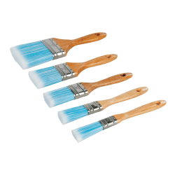 Silverline - Malerpinsel mit synthetischen Borsten, 5-tlg. Satz 19, 25, 40, 50 und 75 mm (282408) Angebot bei HelloDeals