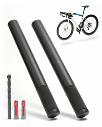 Borgen Fahrrad Wandhalterung Holz mit 20 kg Tragkraft - stabile Fahrradhalterung Wand für Rennrad, MTB und E-Bike Rennrad Schwarz Angebot bei HelloDeals
