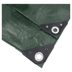 NOOR Abdeckplane wasserdicht „Easy“ 4x6m 90g/m², UV-stabilisiert, beidseitig beschichtet, Gewebeplane für Schutz vor Witterung, Garten Camping & Outdoor, Grün 90g/m² 4 x 6 m Grün Angebot bei HelloDeals