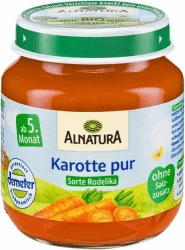 Alnatura DEMETER Karotte pur (0.12 kg) Angebot bei HelloDeals