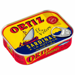 ORTIZ Sardinen in Olivenöl nach alter Art 100 g. 9er-Pack