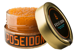 Poseidon - Kaviarperlen von Bottarga [100 g] Hergestellt aus Deluxe Bottarga von Sardinien [Italien] [Premium Caviar Alternative] Kosher