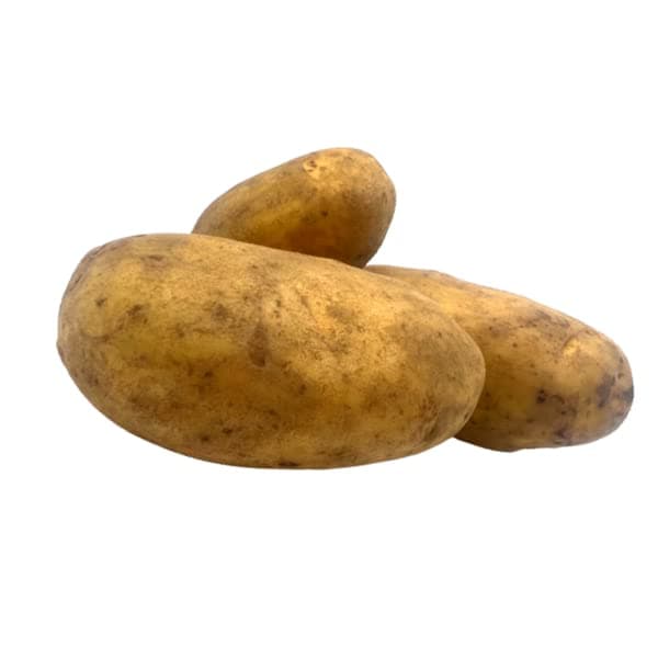 FRUCHTVERSAND24® Ofenkartoffel (Speisekartoffel), Sorte: Bernina, Inhalt: 2,5 kg (ca. 5-8 Stück), ideal für die Zubereitung als Backofen-Kartoffel