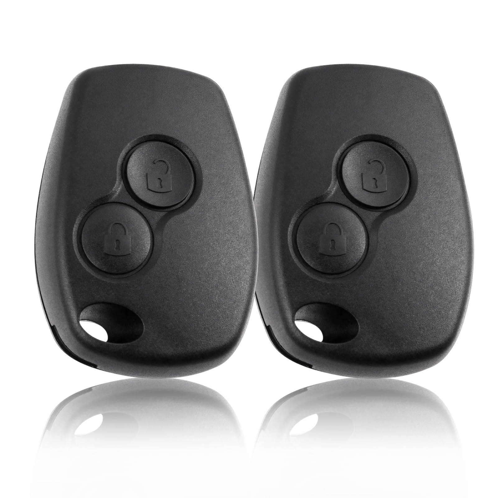 2 Stück Kompatibel Mit Dacia Schlüssel Gehäuse Kompatibel Mit Dacia Duster Schlüsselhülle Schützen Sie Autoschlüssel, Exquisites Autoschlüsselgehäuse, Fernbedienungsgehäuse (206 Anschlüsse)