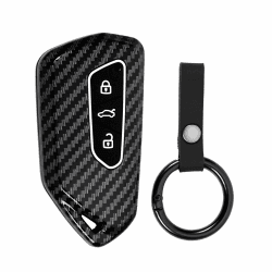 Autoschlüssel Hülle Auto Schlüssel kompatibel VW Golf 8 3-Tasten Autoschlüssel, Auto Schlüsselhülle kompatibel mit Golf 8, ID3, ID4, GTI, GTE, Seat Leon MK4, mit Schlüsselanhänge Angebot bei HelloDeals
