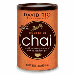 David Rio Chai Tiger Spice aus San Francisco, Pappwickeldose (1 x 398 g) 398 g (1er Pack) Angebot bei HelloDeals