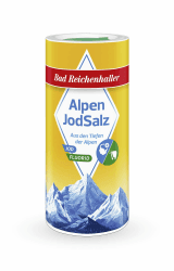 Bad Reichenhaller Marken JodSalz mit Fluorid, 500g Angebot bei HelloDeals