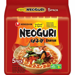 NONGSHIM - Instant Nudeln Neoguri Scharf - (1 X 5 X 120 GR) 600 g (1er Pack) Angebot bei HelloDeals