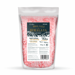 Himalaya Salz Grob, Rosa. 100% Natürlich, BIO, Ohne Zusatzstoffe, Unraffiniert. Grobes Salz Mit Hohem Gehalt An Spurenelementen. Zum Würzen Und Verfeinern. Ursprung: Pakistan. Angebot bei HelloDeals