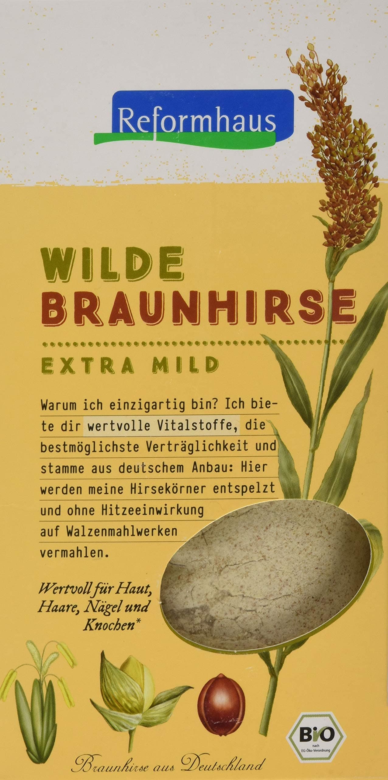 Reformhaus Braunhirse Bio, 1000g 1kg Angebot bei HelloDeals