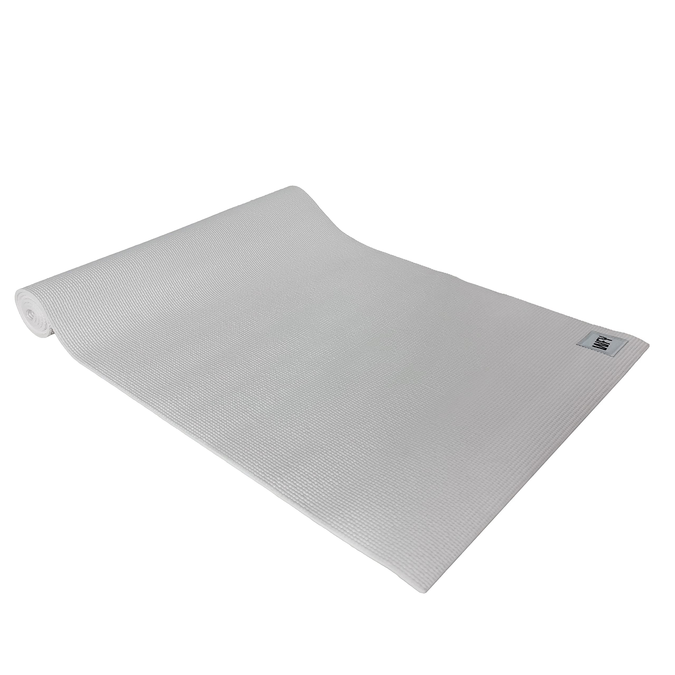 #DoYourYoga - Fitnessmatte Yogamatte »Annapurna Comfort« - gepolstert & rutschfest - Gymnastikmatte ideal für Yoga, Pilates, Workout, Outdoor, Gym & Home - 183 x 61 x 0,5 cm Weiß Angebot bei HelloDeals