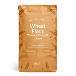 by Amazon Weizenmehl Type 405, 1kg FLOUR 1 kg (1er Pack)
