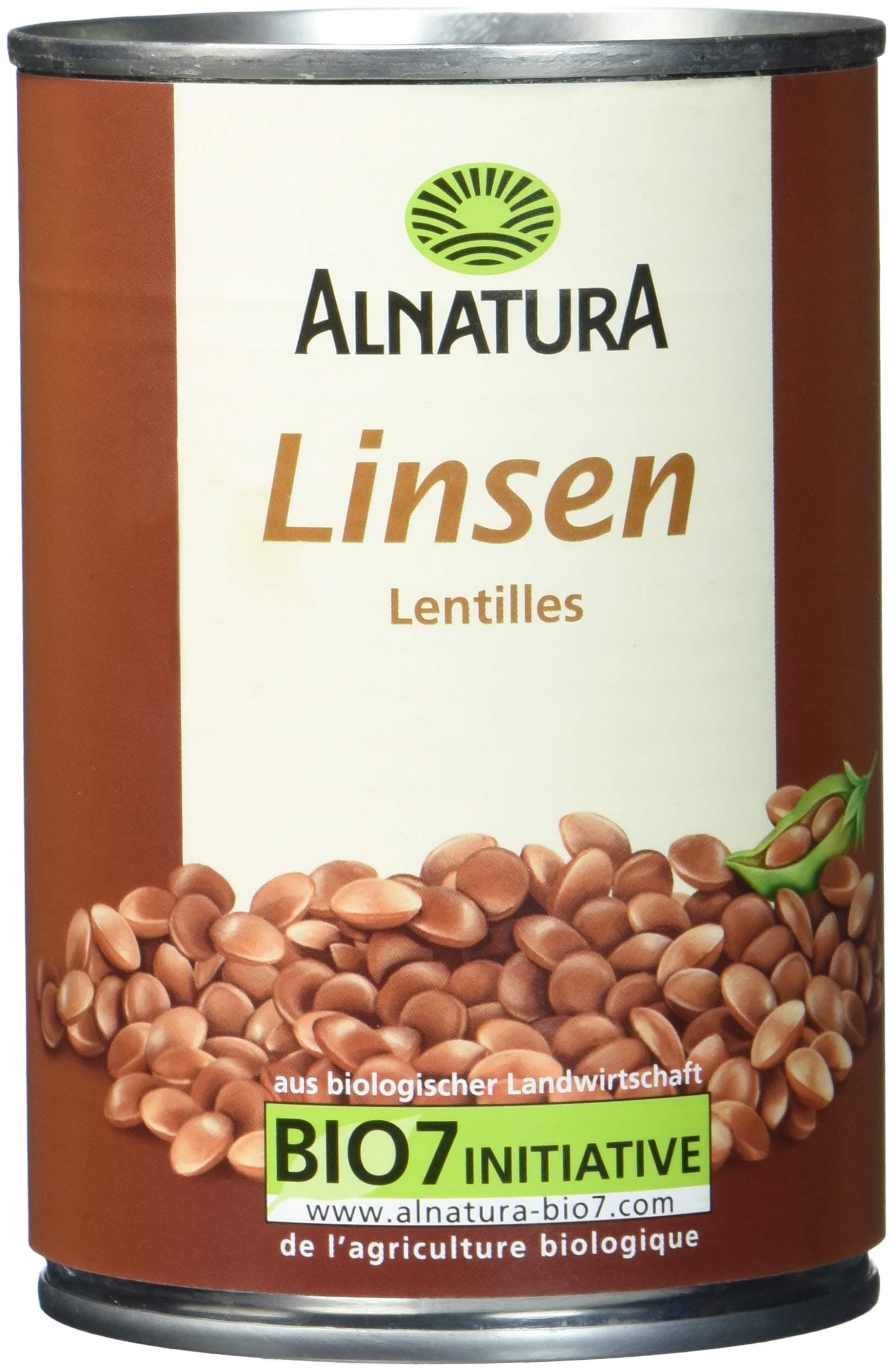 Alnatura Bio Linsen Dose, 265g 265 g (1er Pack) Angebot bei HelloDeals