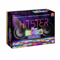 Hitster Bingo, Musik-Brettspiel, ab 16+ Jahren, 2-6 Spieler, Perfekt für Spielabende, Partys und Familienspaß, Deutsch (DE)