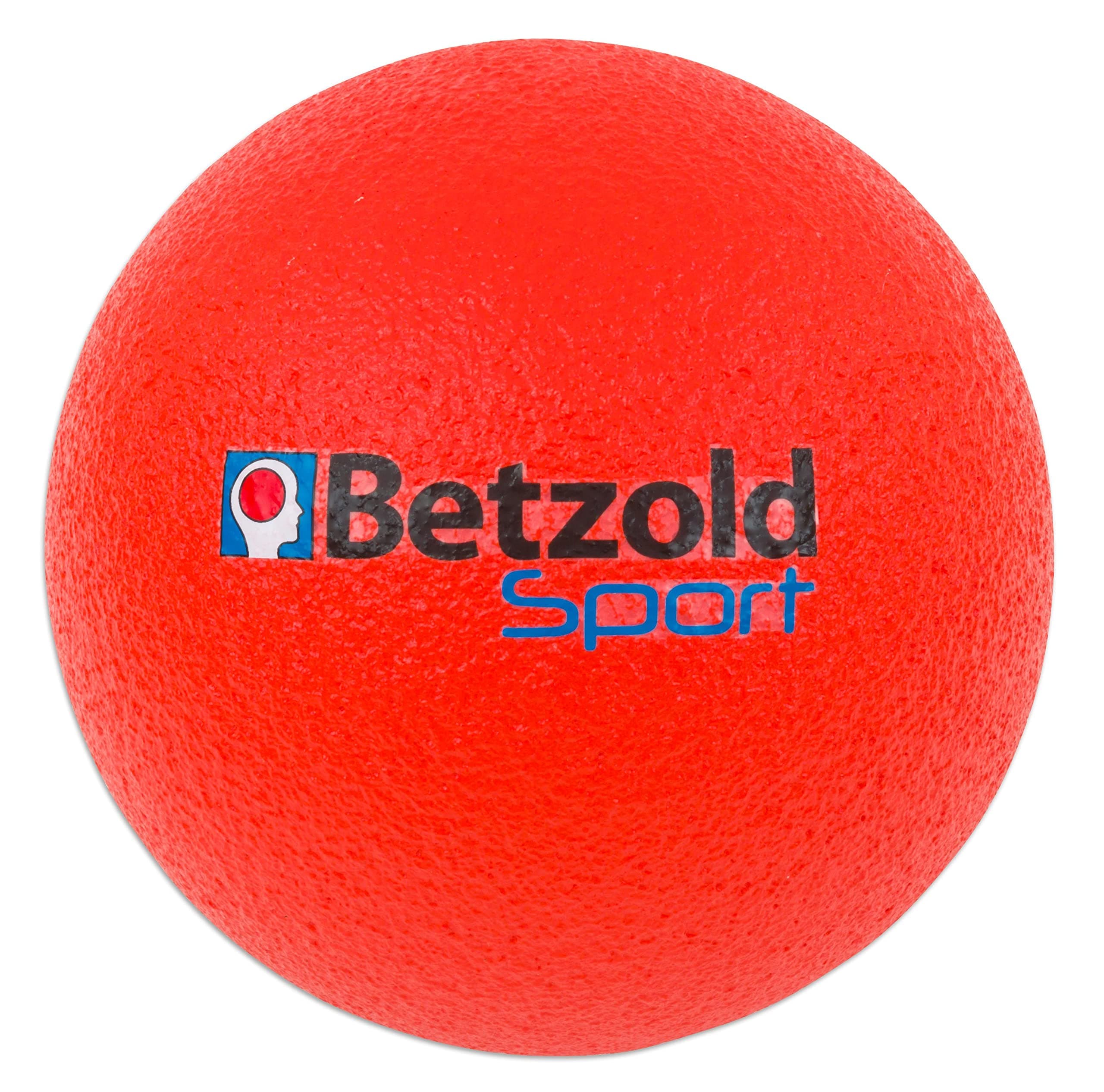 Betzold Sport - Softball 15 cm - Schaumstoff-Ball Kinder-Spielball Gymnastikball Kinderball Rot Angebot bei HelloDeals