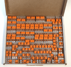 Wago 221 Kabelverbinder Set 75 Stück (25x221-412, 25x221-413, 25x221 415) mit wiederverschließbarer Box Angebot bei HelloDeals