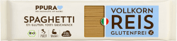 PPURA glutenfreie Bio Pasta Spaghetti aus Vollkornreis 400g – Natürliche italienische Bio Nudeln aus Vollkornreis – Glutenfrei, ohne Zucker & Zusatzstoffe, traditionell hergestellt 400 Gramm Angebot bei HelloDeals