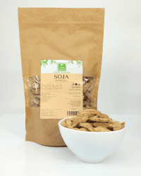 Sojaschnetzel 500g Alternative zu Fleisch von der Grünen Essenz - vielseitiger Fleischersatz für eine vegane Ernährung - Soja geschnetzeltes - Proteinquelle Angebot bei HelloDeals