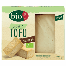 BIOASIA Bio Tofu, geräucherter Bio Tofu, Von Natur aus vegan und glutenfrei, 1 x 200 g Angebot bei HelloDeals