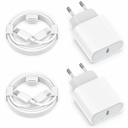 USB C Ladegerät Netzteil - USBC Schnellladegerät Replacement for iPhone 16/16 Pro/16 Pro Max/16 Plus/15, 25W USB C Schnellladekabel Handy Stecker Adapter Ladestecker Ladekabel, mit 2M Kabel Duaermen