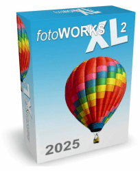 Fotoworks XL 2 (2025er Version) Bildbearbeitungsprogramm zur Bildbearbeitung in Deutsch - umfangreiche Funktionen, sehr einfach zu bedienen, kinderleicht Fotos bearbeiten im Fotobearbeitungsprogramm Angebot bei HelloDeals