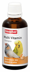 BEAPHAR - Multi Vitamin Komplex - Nahrungsergänzungsmittel Für Vögel - Für Alle Altersgruppen - Vitaminkomplex - Stärkt Die Widerstandsfähigkeit - 50 ml Angebot bei HelloDeals