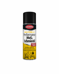 Caramba Performance MoS2 Schmieröl, Rostlöser und Multifunktionsöl für Schraub- und Gelenkverbindungen, Korrosionsschutz, Hitzebeständig, 300 ml