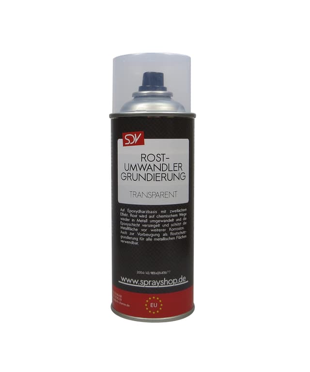 SDV Chemie Rostumwandler Spray 1x 400ml Anti Rostspray 2in1 Rostsanierer und Grundierung