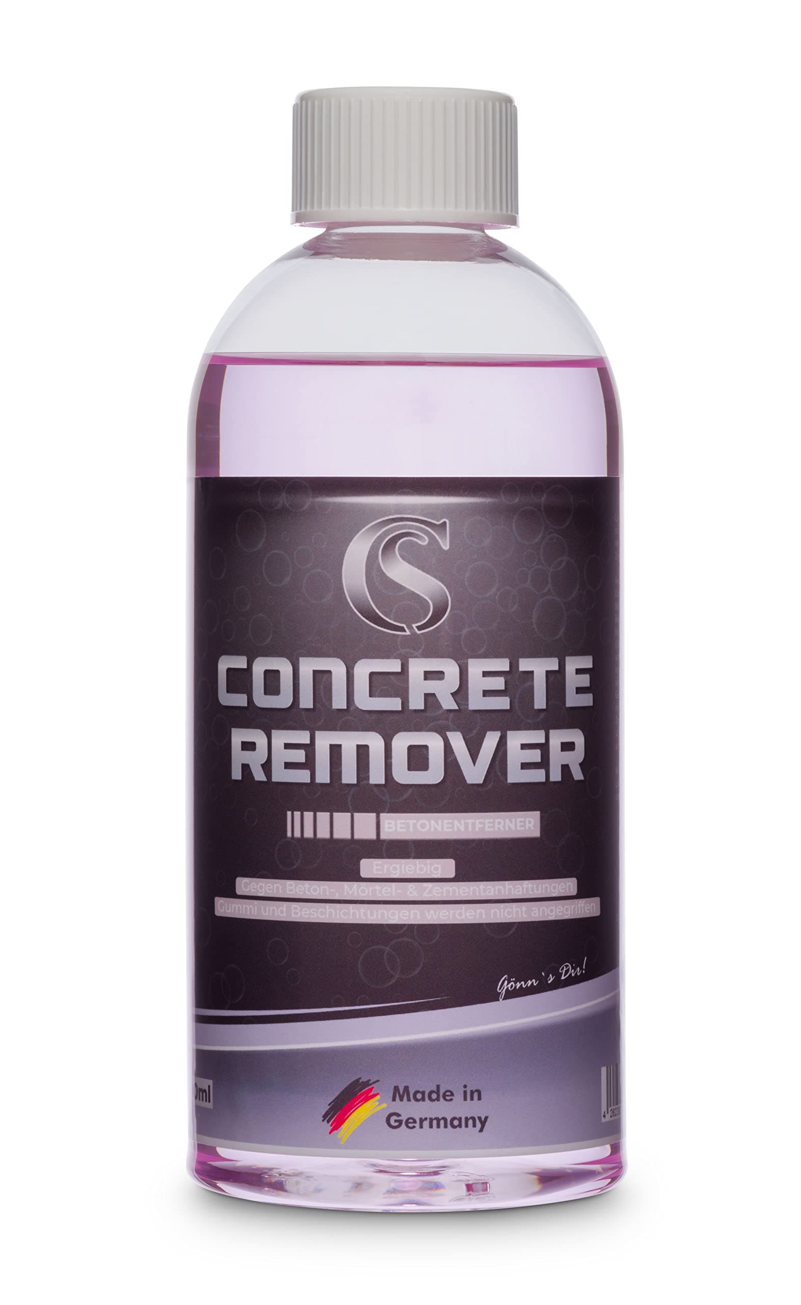 Car Sense Concrete Remover 0,5 L ist ein Spezialprodukt mit dem das Lösen von Beton-, Mörtel- und Zementanhaftungen einfach wird.