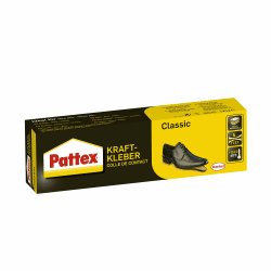 Pattex Kraftkleber Classic, extrem starker Kleber für höchste Festigkeit, Alleskleber für den universellen Einsatz, hochwärmefester Klebstoff, 1 x 125g 125 g Einzelprodukt Single Angebot bei HelloDeals