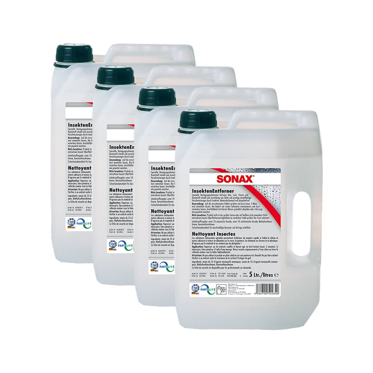 SONAX 4X 05335000 Insektenentferner 5L