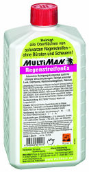 MultiMan RegenstreifenEx - 1l - Beseitigt Regenstreifen von Lack- und Kunststoffoberflächen 1 l