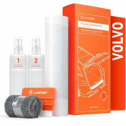 Luxshield Ladekantenschutz Folie für Volvo XC60 2 (II) 246 I 2017-2025 - Stoßstangenschutz, Kratzschutz, Lackschutzfolie - Transparent Transparent glänzend für XC60 2 (II) 246 I 2017 - 2025